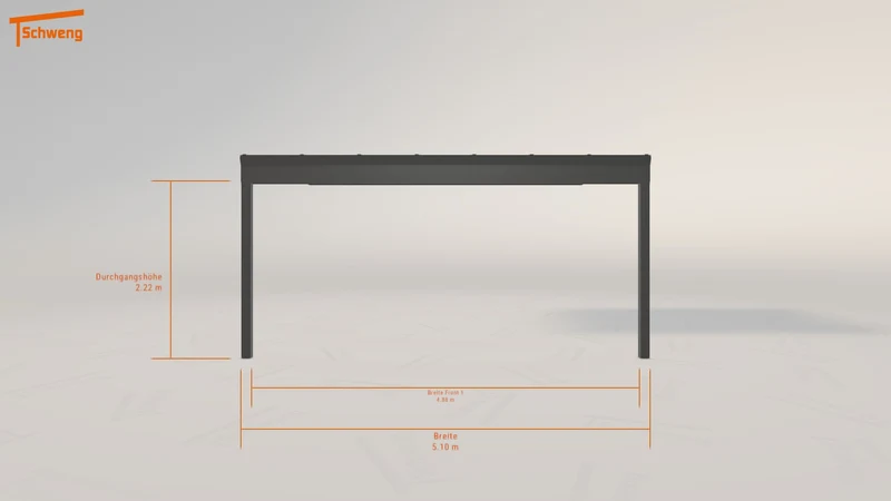 #DE Schweng Terrassenüberdachung S350 (ID 5m8pjk)