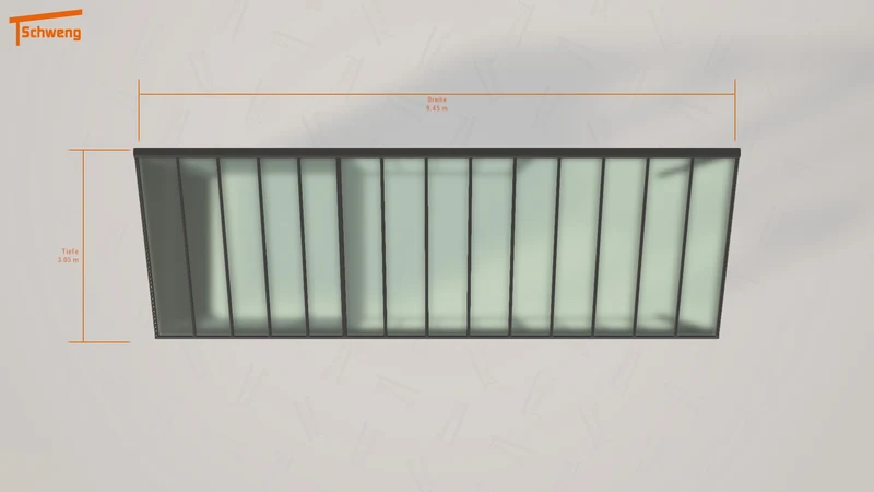 #DE Schweng Pultdachcarport S350 (ID pb9r47) #MTG