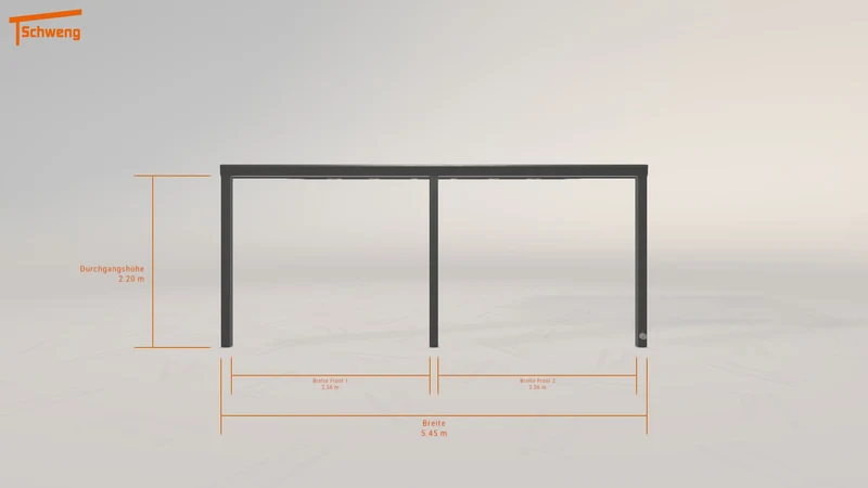 #DE Schweng Terrassenüberdachung S400 (ID 77wv2p)