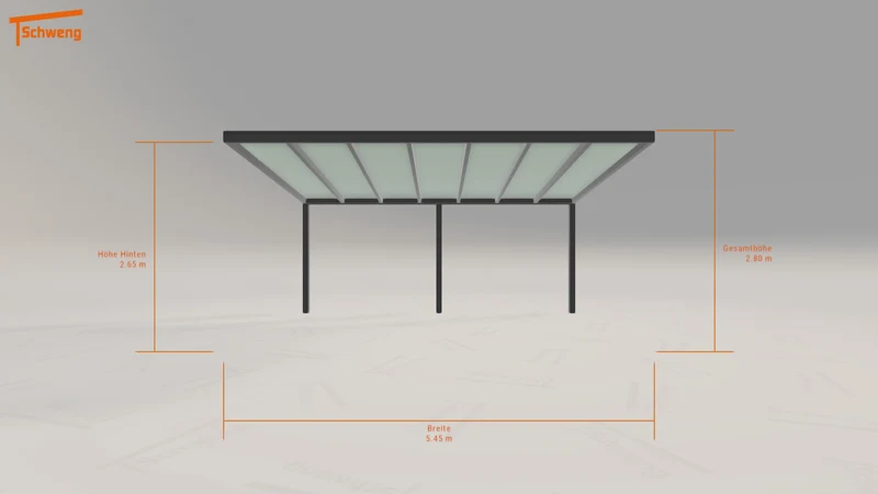 #DE Schweng Terrassenüberdachung S400 (ID 77wv2p)