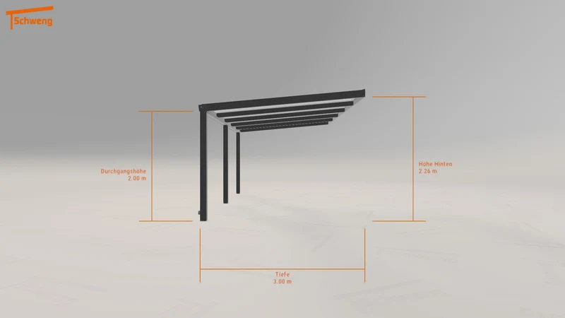 #DE Schweng Terrassenüberdachung S350 (ID v4jwzy)