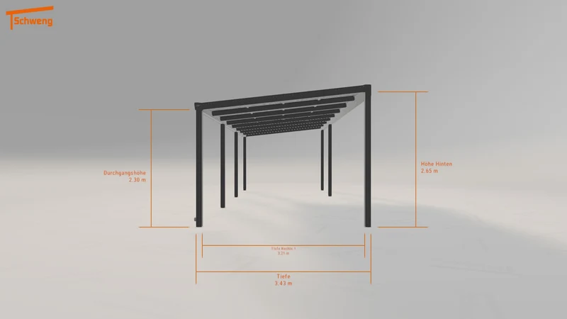 #AT Schweng Pultdachcarport S400 (ID v4jw3b) #MTG