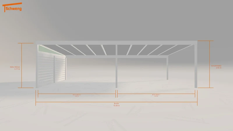 #DE Schweng Terrassenüberdachung S400 (ID 2q5mxw)