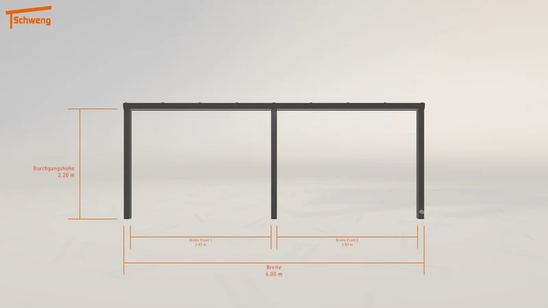 #DE Schweng Terrassenüberdachung S350 (ID k2q5yg)