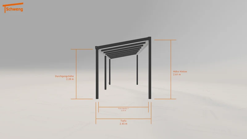 #DE Schweng Terrassenüberdachung S400 (ID ygywb4)