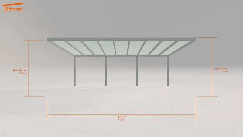 #AT Schweng Terrassenüberdachung S400 (ID k2qpng)