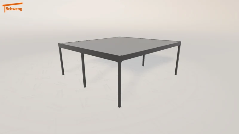 #DE Schweng Flachdachcarport C600+ (ID pb9z48) #MTG