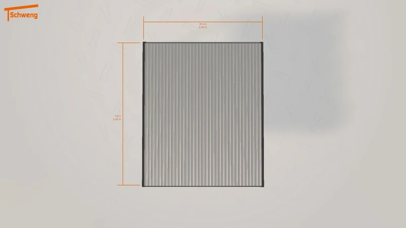 #DE Schweng Flachdachcarport C600 (ID bkqnzq)