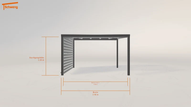 #DE Schweng Terrassenüberdachung S400 (ID bkq5bp)