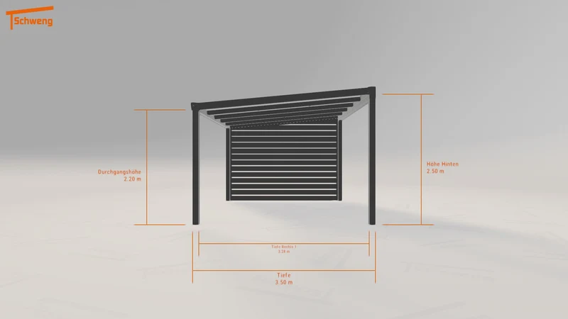 #DE Schweng Terrassenüberdachung S400 (ID bkq5bp)