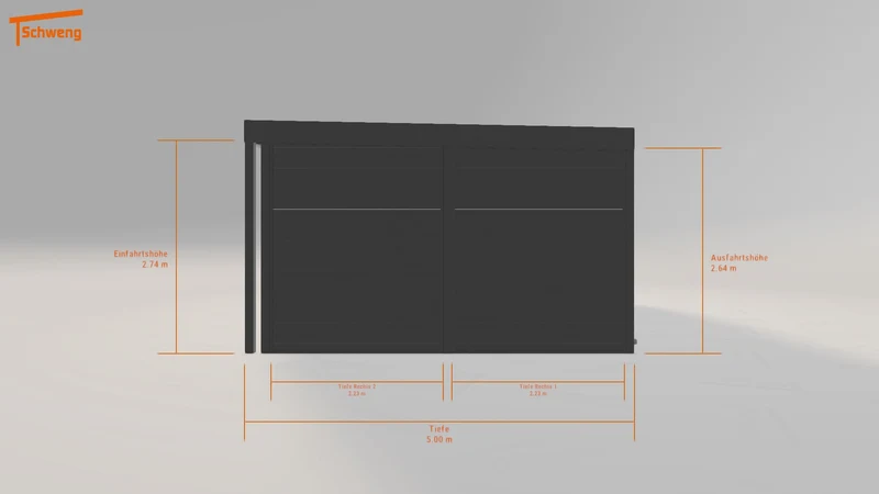 #DE Schweng Flachdachcarport C600+ (ID mjpnmr) #MTG