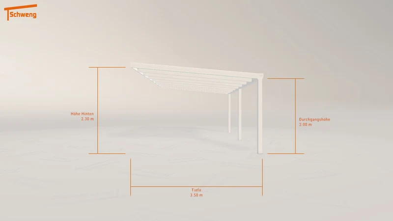 #DE Schweng Terrassenüberdachung S400 (ID 337zdy)