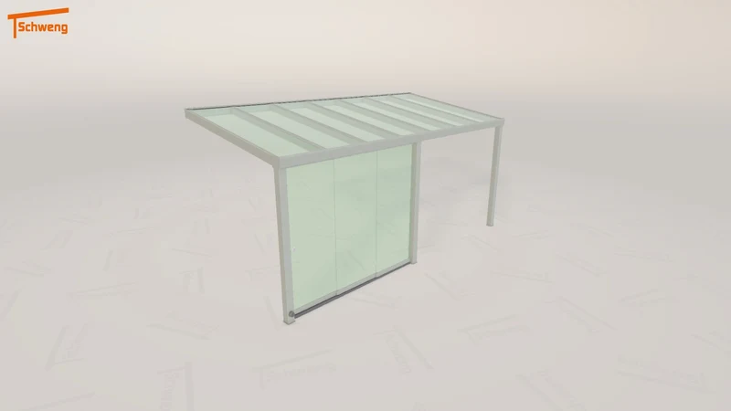 #DE Schweng Terrassenüberdachung S400 (ID ygybqk)
