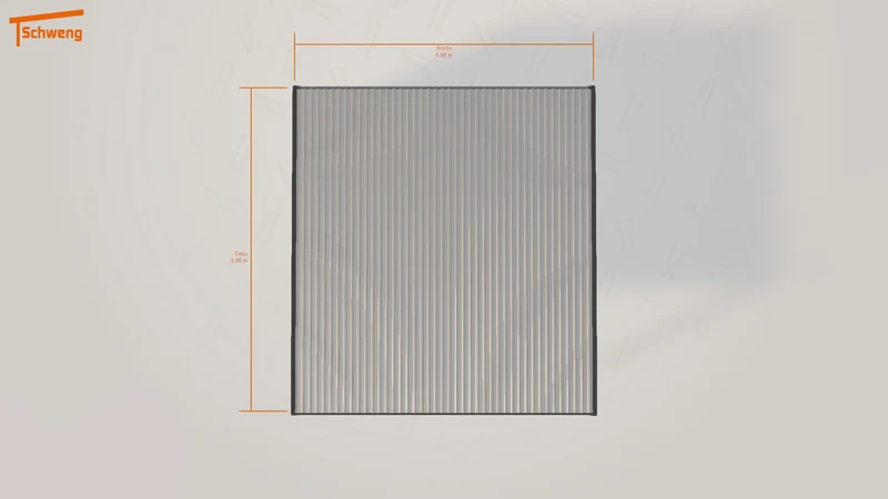 #DE Schweng Flachdachcarport C600 (ID jjpvbp) #MTG