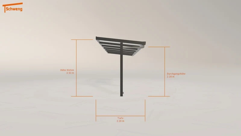 #DE Schweng Terrassenüberdachung S400 (ID qdyzmz)