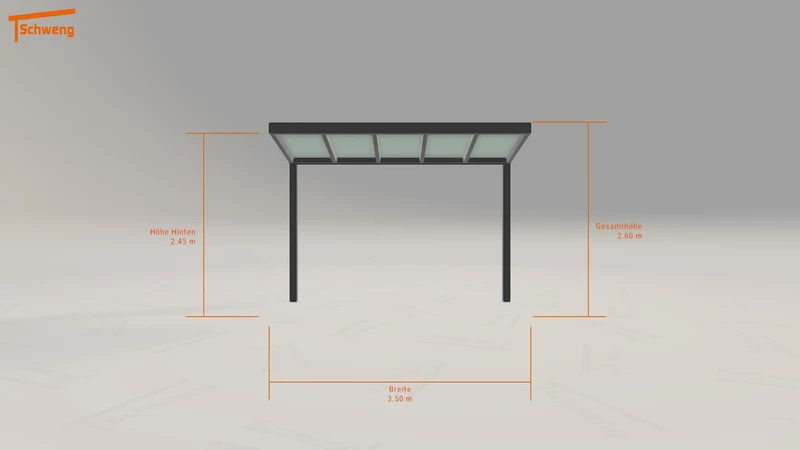 #DE Schweng Terrassenüberdachung S350 (ID w32krv)