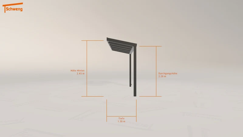 #DE Schweng Terrassenüberdachung S350 (ID w32krv)