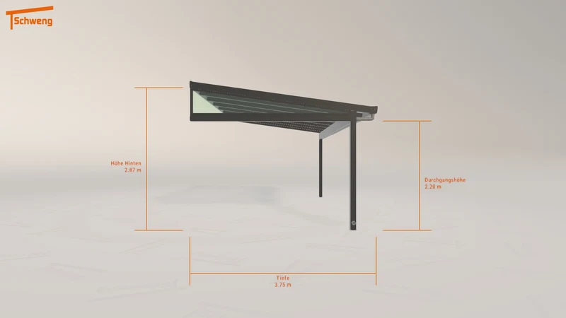 #DE Schweng Terrassenüberdachung S400 (ID w32gd4)