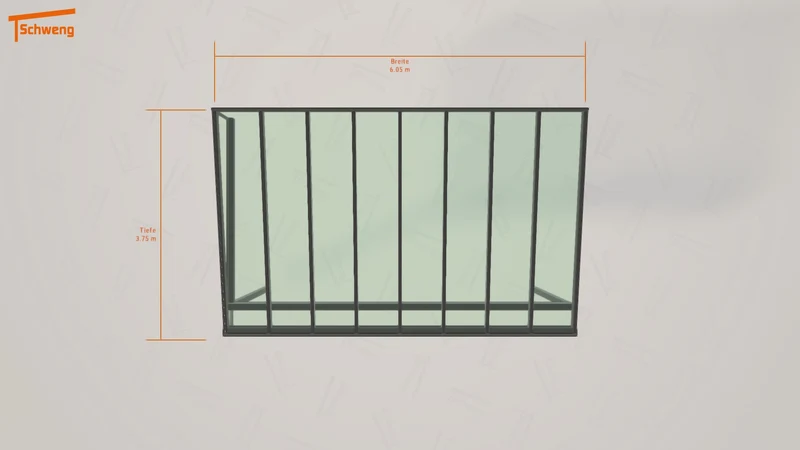 #DE Schweng Terrassenüberdachung S400 (ID w32gd4)