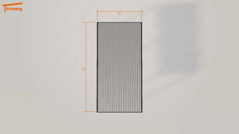 #DE Schweng Flachdachcarport C600 (ID w328dr) #MTG