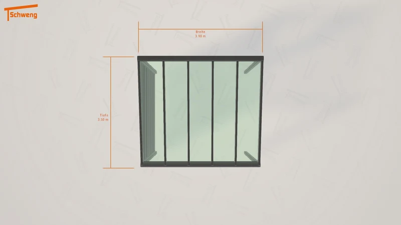 #DE Schweng Terrassenüberdachung S400 (ID x79jd9)