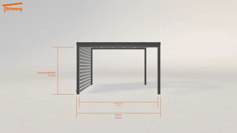 #DE Schweng Terrassenüberdachung S350 (ID 9wyg33)