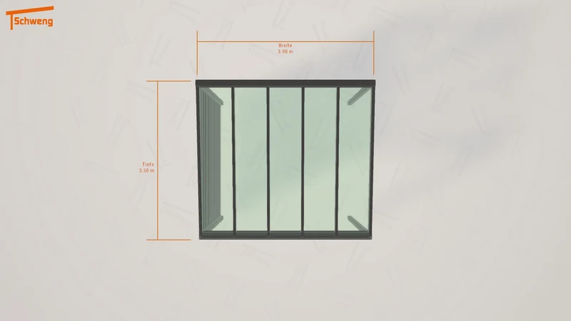 #DE Schweng Terrassenüberdachung S350 (ID 9wyg33)