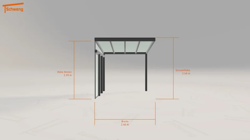 #DE Schweng Terrassenüberdachung S350 (ID w328vr)