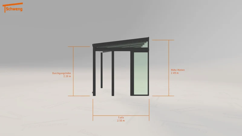 #DE Schweng Terrassenüberdachung S350 (ID w328vr)