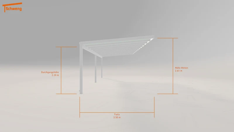 #DE Schweng Terrassenüberdachung S350 (ID pb9yb8)