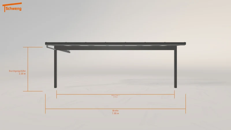 #DE Schweng Terrassenüberdachung S350 (ID rj5779)
