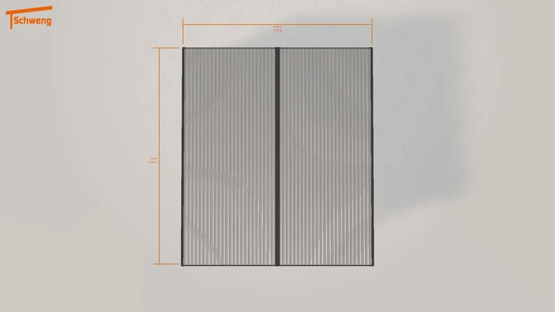 #DE Schweng Flachdachcarport C600+ (ID g73mkm) #MTG