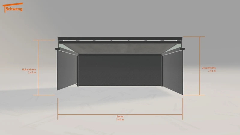 #DE Schweng Terrassenüberdachung S350 (ID v4jwn7)