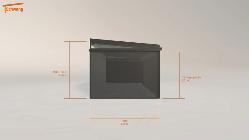 #DE Schweng Terrassenüberdachung S350 (ID v4jwn7)