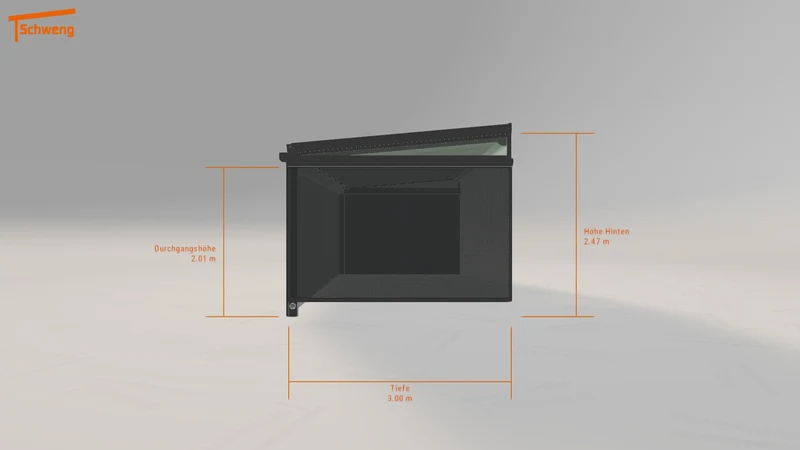 #DE Schweng Terrassenüberdachung S350 (ID v4jwn7)