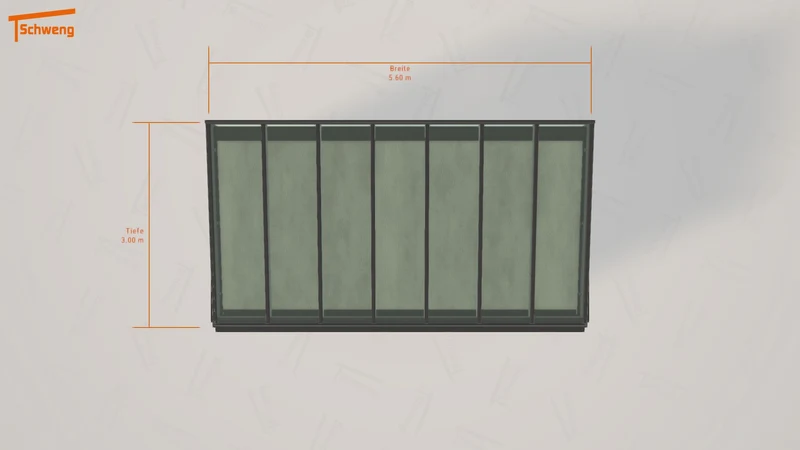 #DE Schweng Terrassenüberdachung S350 (ID v4jwn7)