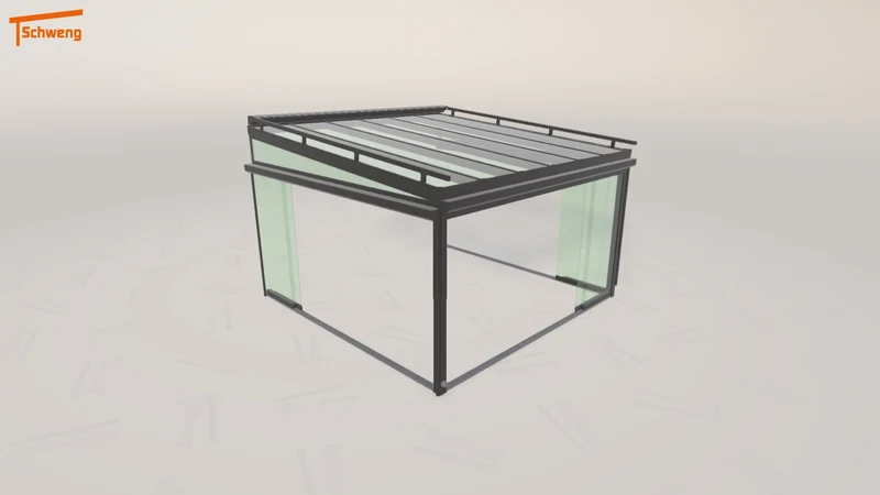 #DE Schweng Terrassenüberdachung S400 (ID dvq25r)