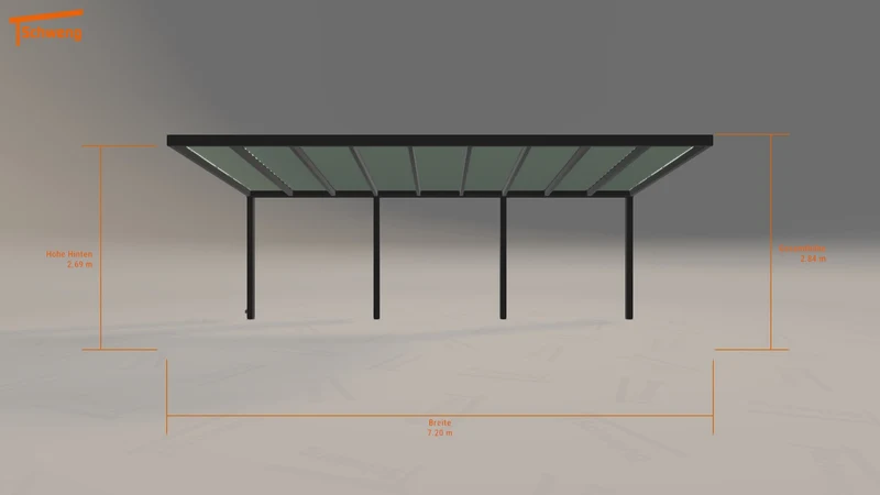 #DE Schweng Terrassenüberdachung S350 (ID v4jnjx)