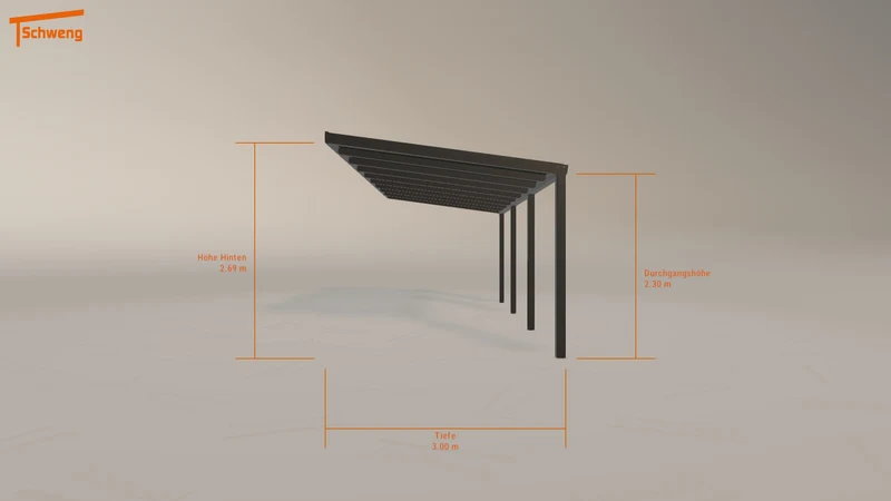#DE Schweng Terrassenüberdachung S350 (ID v4jnjx)