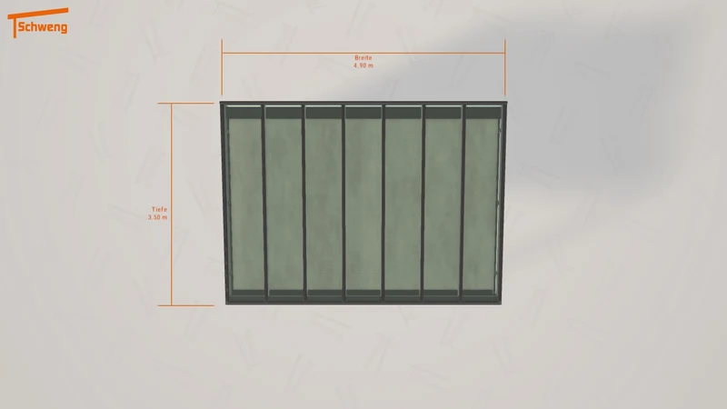 #DE Schweng Terrassenüberdachung S350 (ID x79jxy)