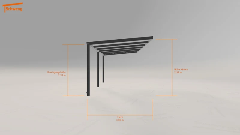 #AT Schweng Terrassenüberdachung S350 (ID jjpwjp)