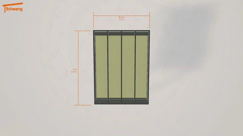 #DE Schweng Terrassenüberdachung S400 (ID g73qnp)