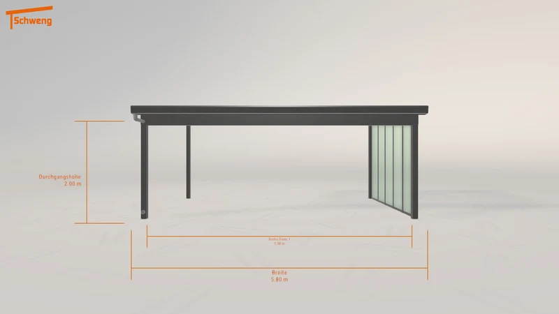 #DE Schweng Terrassenüberdachung S400 (ID dvqyyr)
