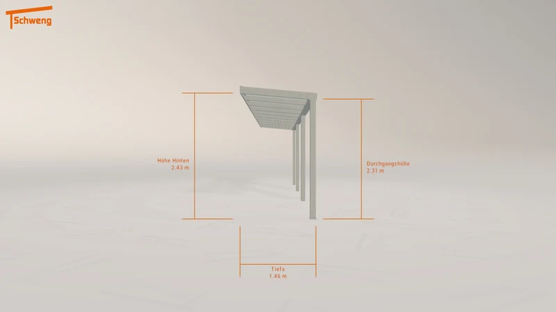 #DE Schweng Terrassenüberdachung S350 (ID ygywqr)