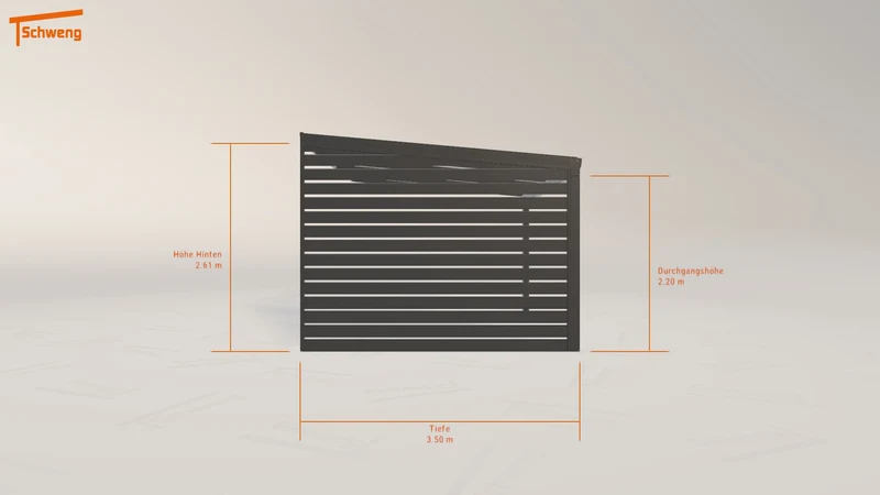 #DE Schweng Terrassenüberdachung S350 (ID 77wn7v)