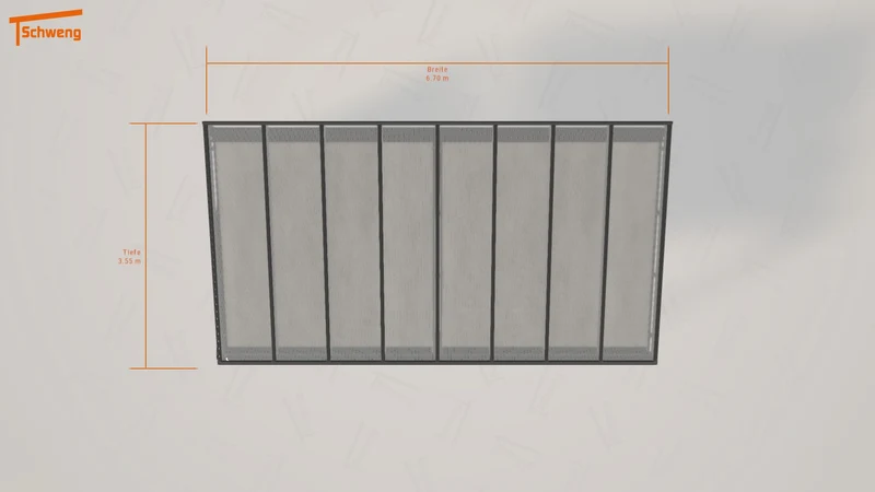 #DE Schweng Terrassenüberdachung S350 (ID 5m8bmq)