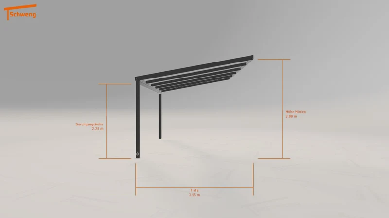#DE Schweng Pultdachcarport S350 (ID v4jwyp) #MTG