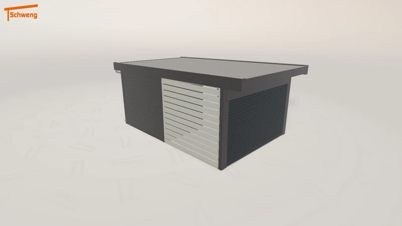 #DE Schweng Flachdachcarport C600 (ID 42xmw5) #MTG
