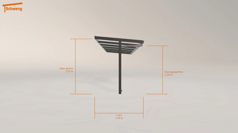 #DE Schweng Terrassenüberdachung S350 (ID 9wy99y)