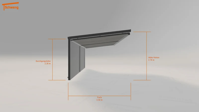#DE Schweng Terrassenüberdachung S350 (ID 2q5yyb)